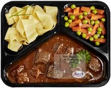 Rindersaftgulasch mit Karotten-Erbsengemüse Angebote von Select bei E center Heidelberg für 7,99 €