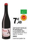 AOP Saint-Nicolas de Bourgueil La Closerie Bio - La Closerie en promo chez Intermarché AOP Saint-Nicolas de Bourgueil La Closerie Bio - La Closerie dans le catalogue Intermarché