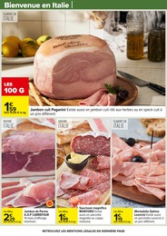 Prix et réduction Jambon dans le prospectus Carrefour en cours Offre Jambon dans le catalogue Carrefour du moment à la page 23