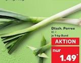 Dtsch. Porree  im aktuellen Kaufland Prospekt für 1,49 €