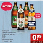 Echt Münchner Hell, Erhellung, Märzen, Zötler Hell bei Getränke Quelle WVG im Alsleben Prospekt für 0,99 €