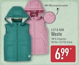 Weste von Lily & Dan für 6,99 € bei ALDI Nord im Angebot Weste von Lily & Dan im aktuellen ALDI Nord Prospekt