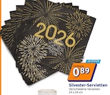 Silvester-Servietten von  im aktuellen Action Prospekt für 0,89 €