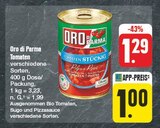 Tomaten Angebote von Oro di Parma bei nah und gut Hoyerswerda für 1,00 €