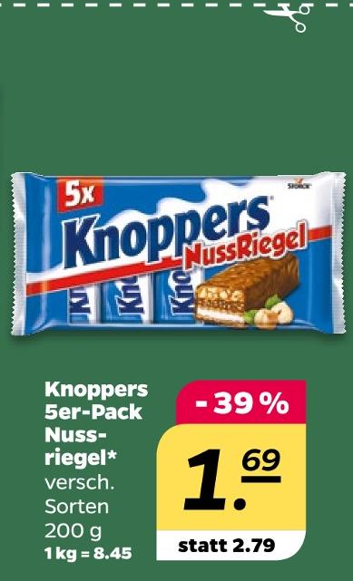 Nussriegel 5er-Pack