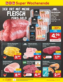 Rollbraten im Netto Marken-Discount Prospekt "Aktuelle Angebote" mit 65 Seiten (Ulm)