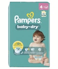 Couches Baby Dry - Pampers - Supermarchés Match à Nancy Couches Baby Dry - Pampers en promo chez Supermarchés Match Nancy à 10,65 €