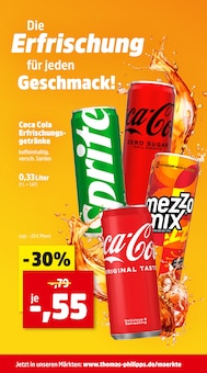 Coca Cola im Thomas Philipps Prospekt "Top Angebote" mit 17 Seiten (Rastatt)