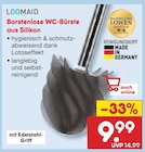 Bürstenlose WC-Bürste aus Silikon im Netto Marken-Discount Prospekt Bürstenlose WC-Bürste aus Silikon von LOOMAID im aktuellen Netto Marken-Discount Prospekt für 9,99 €