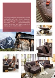 Wohnlandschaft im Polstermöbel Fischer Prospekt Wohnlandschaft im Polstermöbel Fischer Prospekt "Chalet Alpine" auf Seite 5