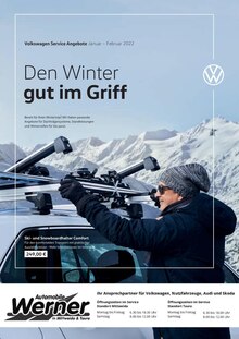 Volkswagen Prospekt für Mittweida: Den Winter gut im Griff, 1 Seite, 01.01.2022 - 28.02.2022