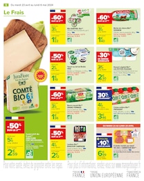 Offre Yaourt lait de brebis dans le catalogue Carrefour du moment à la page 8