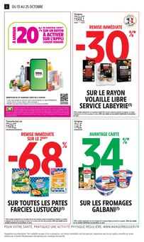 Catalogue de la semaine "Intermarché" avec 2 pages, valide du 13/10/2026 au 25/10/2026 pour Saintes et alentours Prospectus de la semaine "Intermarché" avec 2 pages, valide du 13/10/2026 au 25/10/2026 pour Saintes et alentours