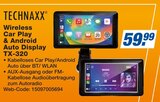 Wireless Car Play & Android Auto Display TX-320 im Angebot bei expert in Lehrte Wireless Car Play & Android Auto Display TX-320 Angebote von Technaxx bei expert Lehrte für 59,99 €