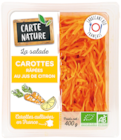 Promo Carottes râpées au jus de citron à 4,49 € dans le catalogue NaturéO à Les Clayes-sous-Bois
