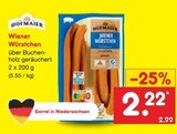 Wiener Würstchen bei Netto Marken-Discount im Prospekt "" für 2,22 €