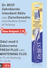 Zahnbürste Interdent Aktiv von Dr. BEST im aktuellen V-Markt Prospekt für 1,69 €