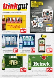 Trinkgut Discounter Prospekt der aktuellen Woche mit 8 Seiten, gültig von 15.06.2026 bis 20.06.2026, in Offenbach und Umgebung Aktueller Trinkgut Discounter Prospekt in Offenbach und Umgebung, "Aktuelle Angebote" mit 8 Seiten, 15.06.2026 - 20.06.2026