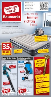 Sonderpreis Baumarkt Prospekt Nordhausen "… da, wo du immer richtig liegst!" mit 16 Seiten
