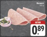 Bierwurst im Angebot bei EDEKA in Gera Bierwurst Angebote bei EDEKA Gera für 0,89 €