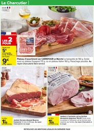 Offre Jambon cuit dans le catalogue Carrefour du moment à la page 26