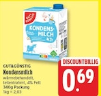 Aktuelles Kondensmilch Angebot bei EDEKA in Berlin ab 0,69 €