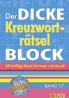 Der DICKE Kreuzworträtsel BLOCK Angebote bei Marktkauf Tübingen für 3,99 €