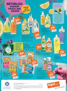 Waschmaschine im aktuellen tegut Prospekt (Filderstadt) Waschmaschine im tegut Prospekt "tegut… gute Lebensmittel" mit 25 Seiten (Filderstadt)