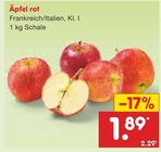 Äpfel rot im Angebot bei Netto Marken-Discount in Gummersbach Äpfel rot Angebote bei Netto Marken-Discount Gummersbach für 1,89 €