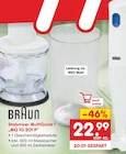 Stabmixer MultiQuick 1 MQ 10.201 P im Angebot bei Netto Marken-Discount in Zwickau Stabmixer MultiQuick 1 MQ 10.201 P Angebote von Braun bei Netto Marken-Discount Zwickau für 22,99 €