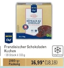 Aktuelles Französischer Schokoladen Kuchen Angebot bei Metro in Hagen (Stadt der FernUniversität) ab 18,18 €