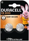 Lithium-Knopfzellen CR 2032 Angebote von Duracell bei REWE Bonn für 6,79 €