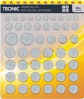 Knopfzellen von TRONIC für 3,99 € bei Lidl im Angebot Knopfzellen von TRONIC im aktuellen Lidl Prospekt