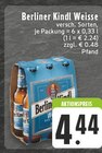 Weisse Angebote von Berliner Kindl bei E center Mülheim für 4,44 €