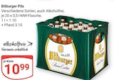 Pils Angebote von Bitburger bei GLOBUS Hoyerswerda für 10,99 €