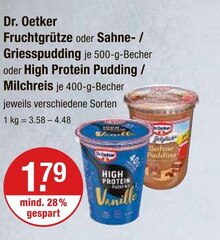 Milchreis von Dr. Oetker im aktuellen V-Markt Prospekt für €1.79