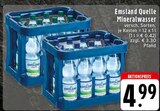 EDEKA Merzen - Mineralwasser Angebot im Prospekt Mineralwasser bei EDEKA im Merzen Prospekt für 4,99 €