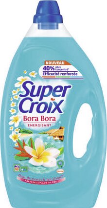 Lessive Liquide Bora Bora Energisant* - Géant Casino à Dijon Lessive Liquide Bora Bora Energisant* en promo chez Géant Casino Dijon à 7,28 €