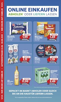Mozzarella im combi Prospekt "Markt - Angebote" mit 33 Seiten (Bielefeld)