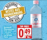 Mineralwasser im EDEKA Prospekt Mineralwasser von Spreequell im aktuellen EDEKA Prospekt für 0,49 €