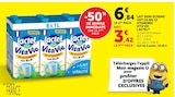Lait demi-ecreme uht 1% mg 12 vitamines vita'vie - LACTEL en promo chez Super U Nancy à 3,42 €