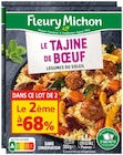 Tajine de bœuf aux légumes - FLEURY MICHON en promo chez Lidl Tajine de bœuf aux légumes - FLEURY MICHON dans le catalogue Lidl