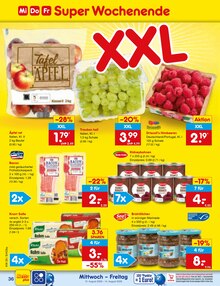 Tomaten im Netto Marken-Discount Prospekt "Aktuelle Angebote" mit 63 Seiten (München)