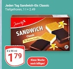 Sandwich-Eis Classic im Angebot bei GLOBUS in Frankenthal Sandwich-Eis Classic Angebote von Jeden Tag bei GLOBUS Frankenthal für 1,79 €