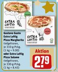 Extra Luftig Pizza Margherita oder Extra Luftig Pizza Salame im Angebot bei REWE in Mönchengladbach Extra Luftig Pizza Margherita oder Extra Luftig Pizza Salame Angebote von Gustavo Gusto bei REWE Mönchengladbach für 2,79 €