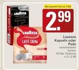 Kapseln oder Pads Angebote von Lavazza bei WEZ Bad Oeynhausen für 2,99 €