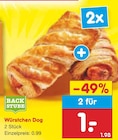 Würstchen Dog von Backstube für 1,00 € bei Netto Marken-Discount im Angebot Würstchen Dog von Backstube im aktuellen Netto Marken-Discount Prospekt