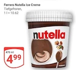 Nutella Ice Creme im Angebot bei GLOBUS in Frankenthal Nutella Ice Creme Angebote von Ferrero bei GLOBUS Frankenthal für 4,99 €