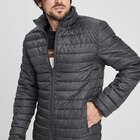 Doudoune droite légère col montant gris foncé homme à 29,99 € dans le catalogue La Halle