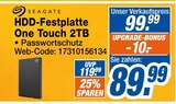 HDD-Festplatte One Touch im Angebot bei expert in Offenbach HDD-Festplatte One Touch Angebote von SEAGATE bei expert Offenbach für 89,99 €